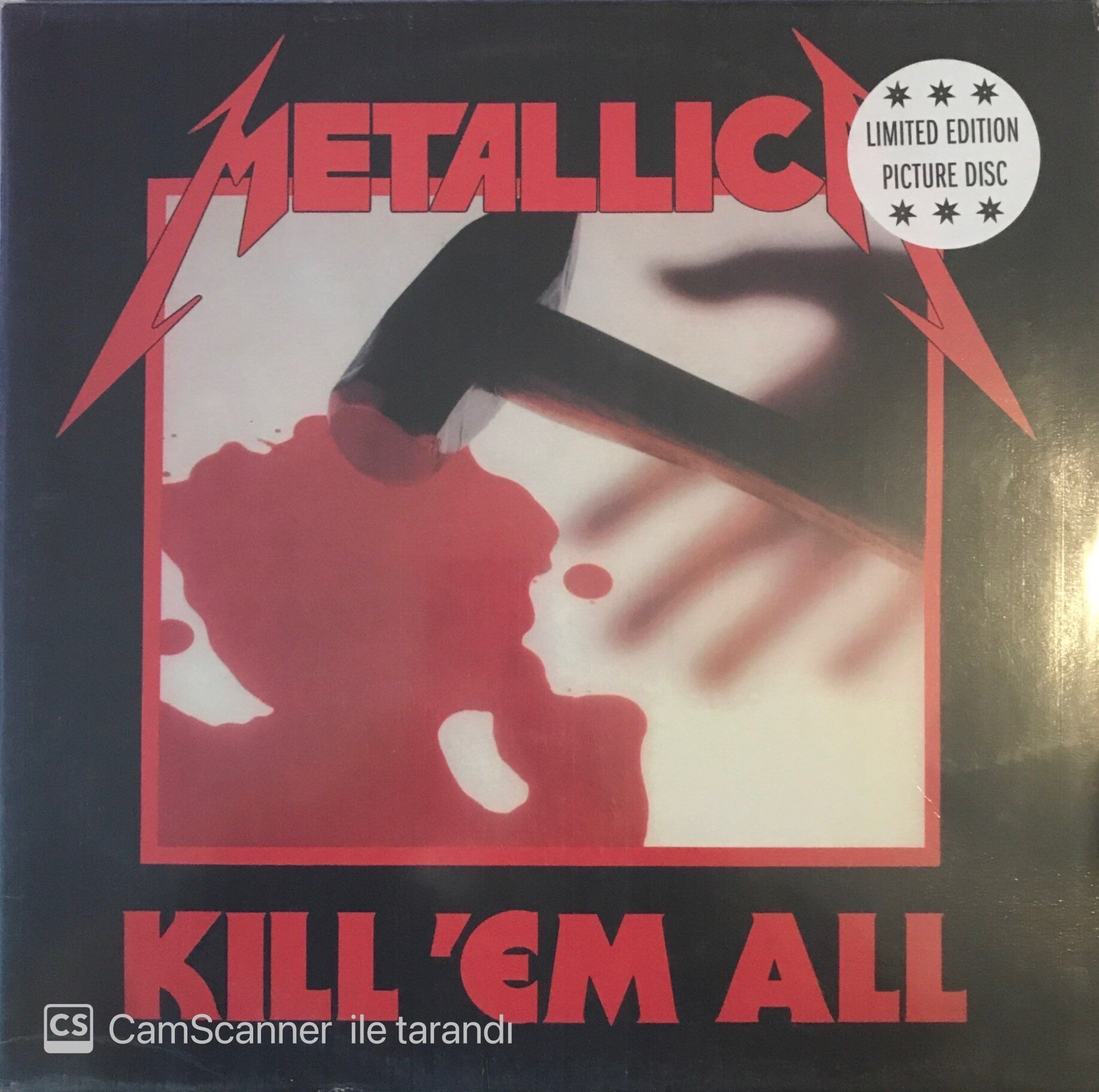 Metallica - Kıll 'Em All Limited Edition Picture Disc LP