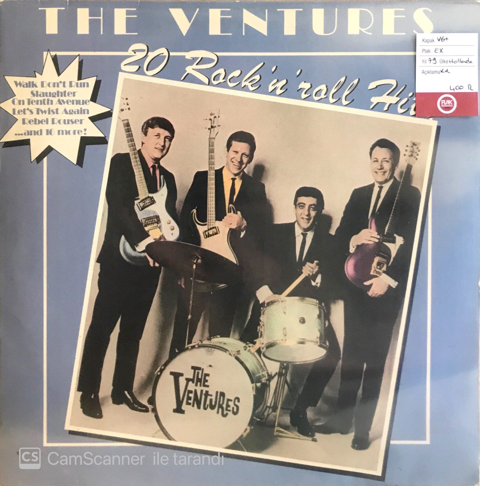 The Ventures / 20 Rock'n 'roll Hits LP