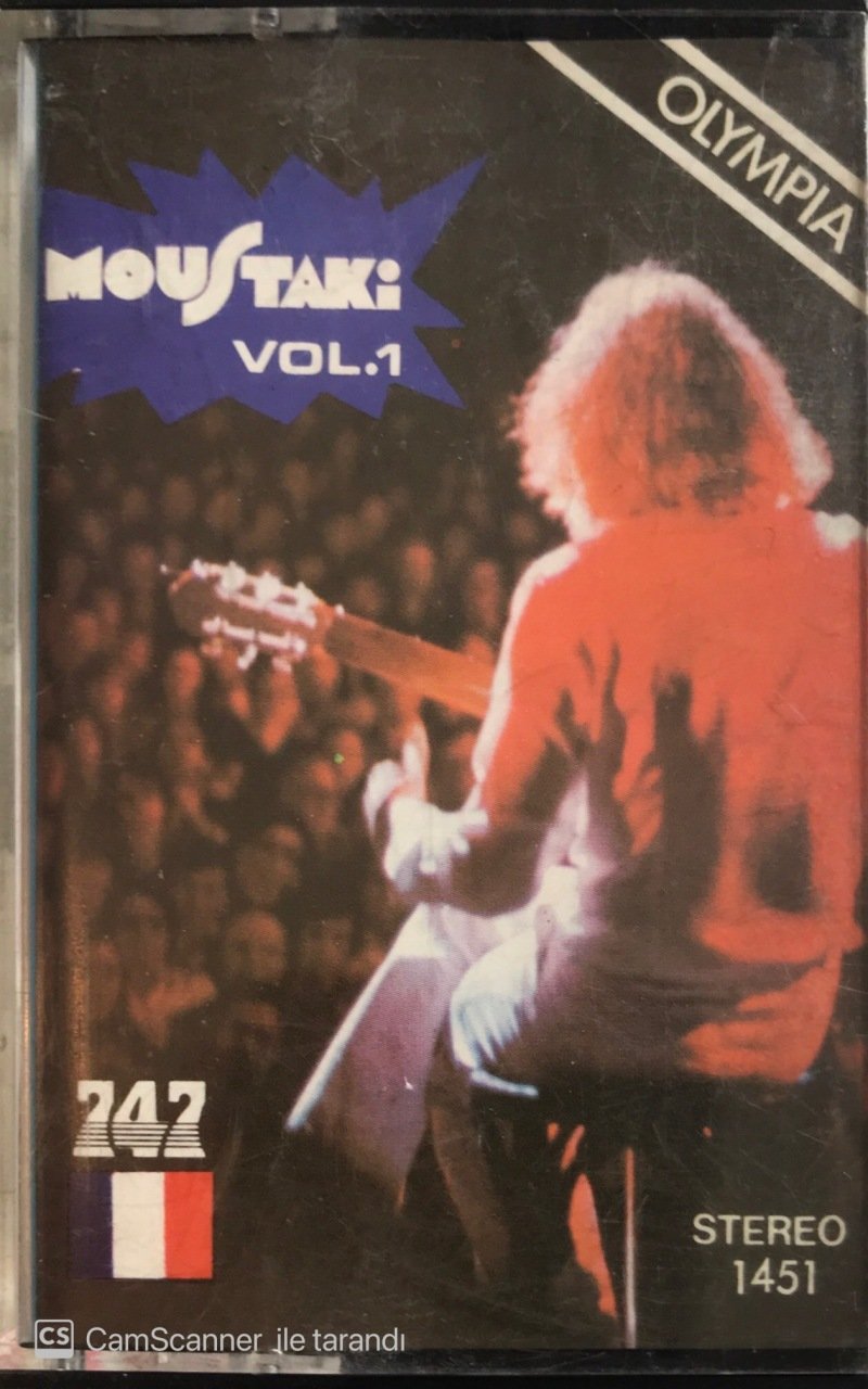 Moustaki Olympia Vol.1 KASET