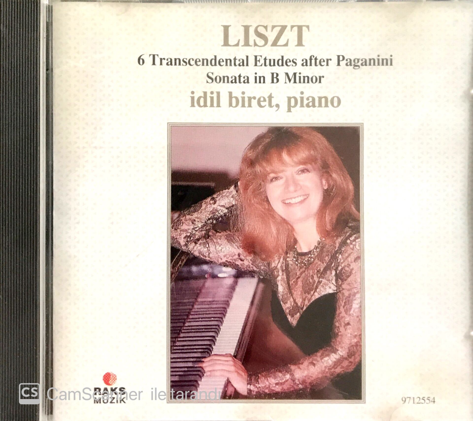 İdil Biret / Lizst / Paganini Etudes, Sonata CD