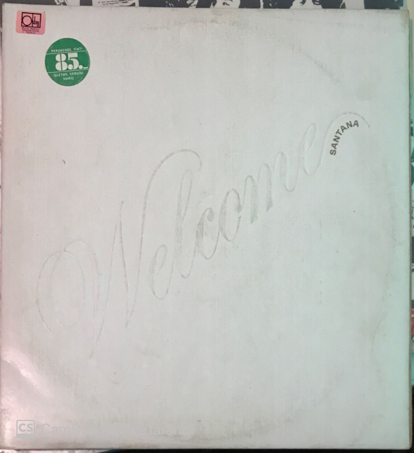 Santana Welcome LP