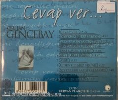 Orhan Gencebay Cevap Ver CD