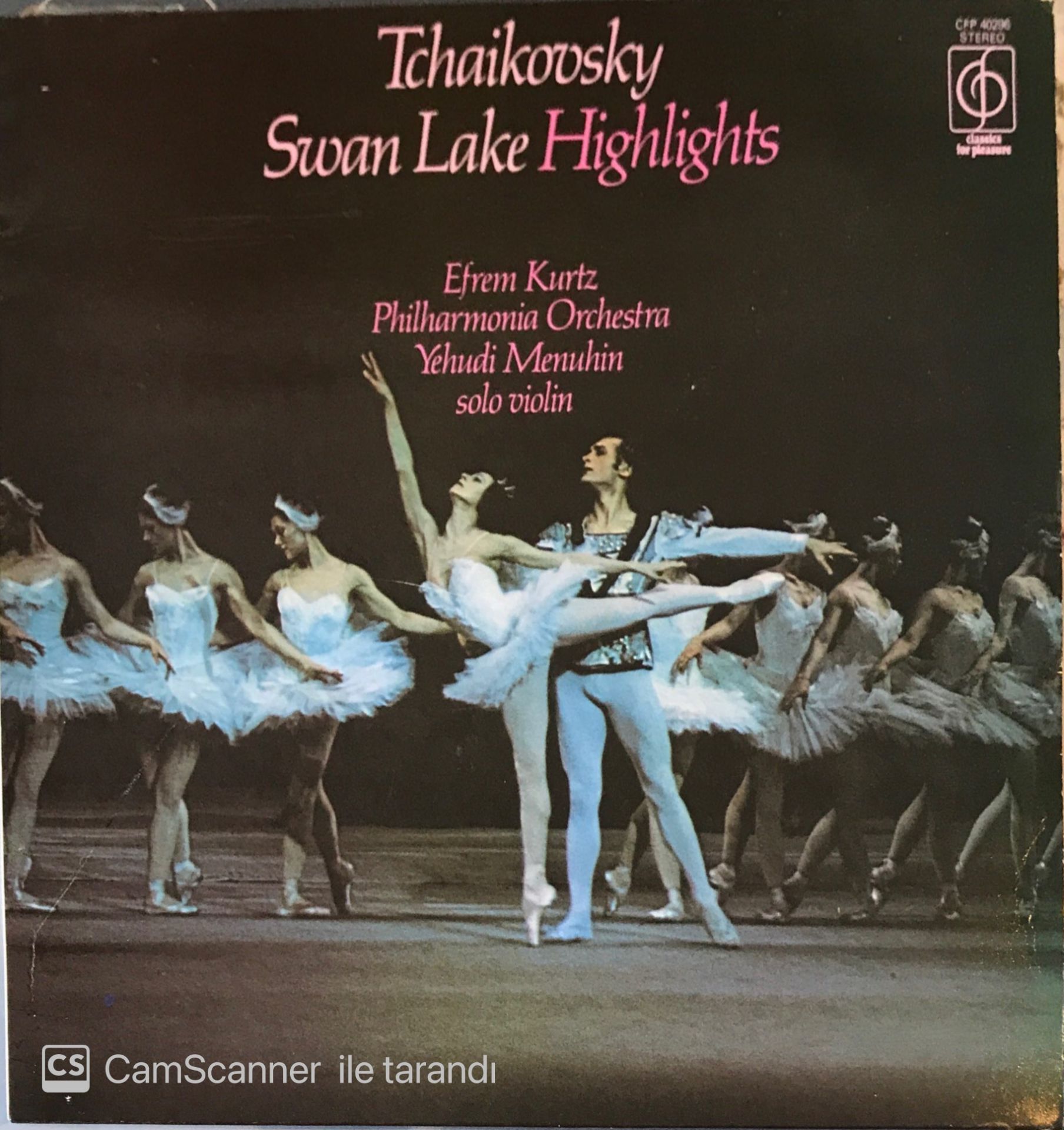Tchaikovsky Swan Lake Highlights LP