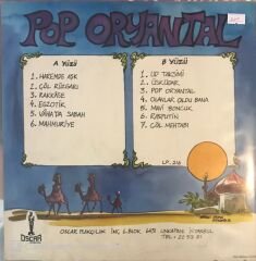 Pop Oryantal Egzotik Doğu Müziği LP