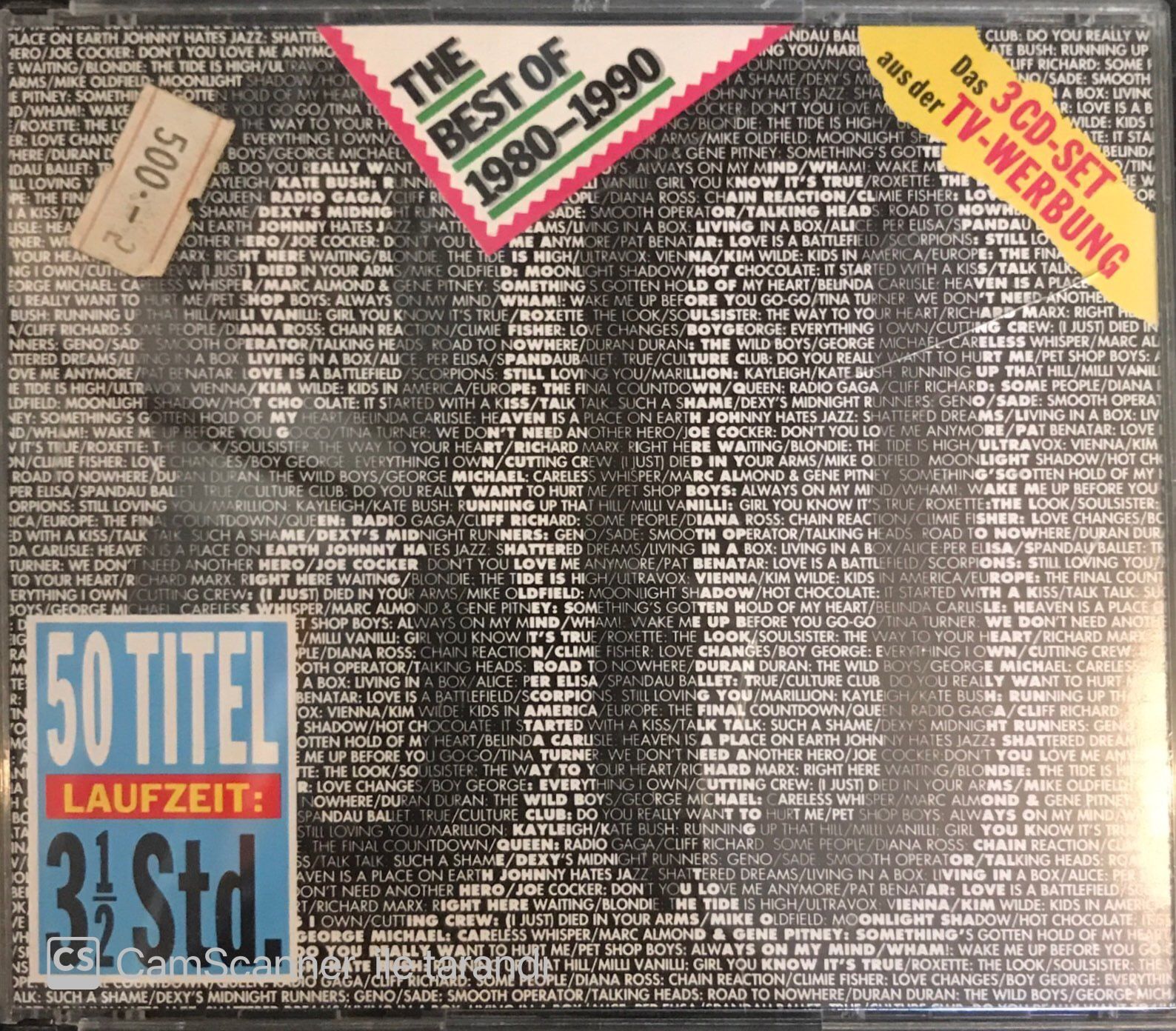 The Best Of 1980-1990  3 x CD