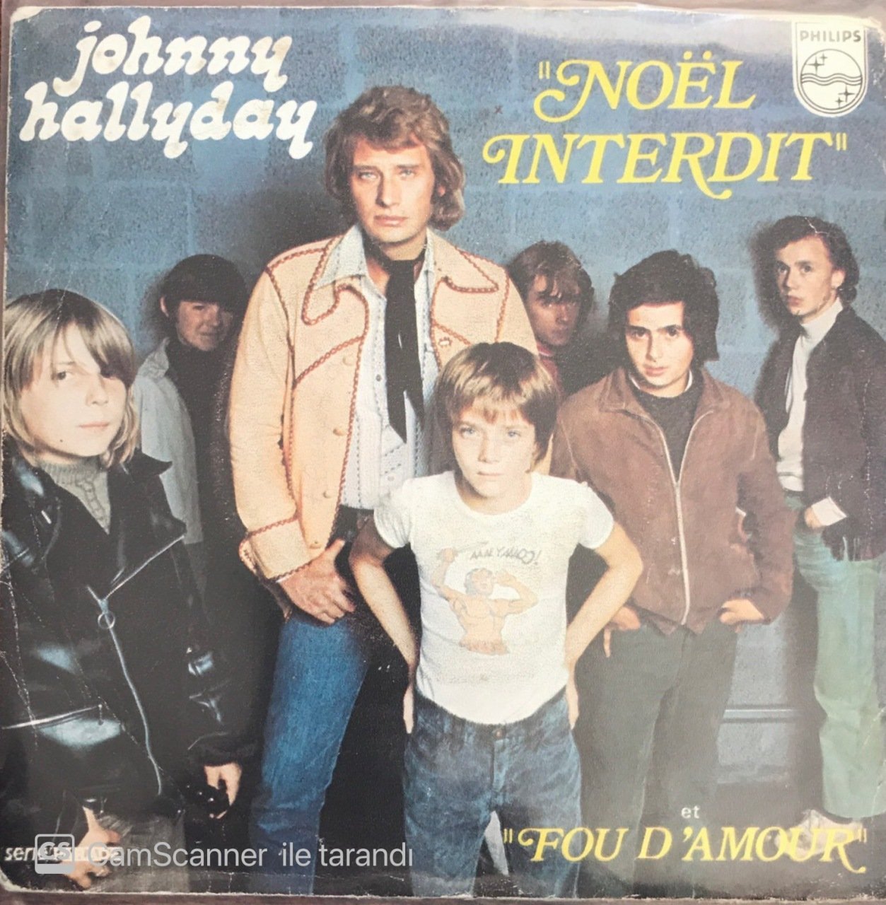 Johnny Hallyday Noel İnterdit 45lik