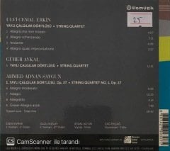 Erkin Aykal Saygun Borusan Quartet CD