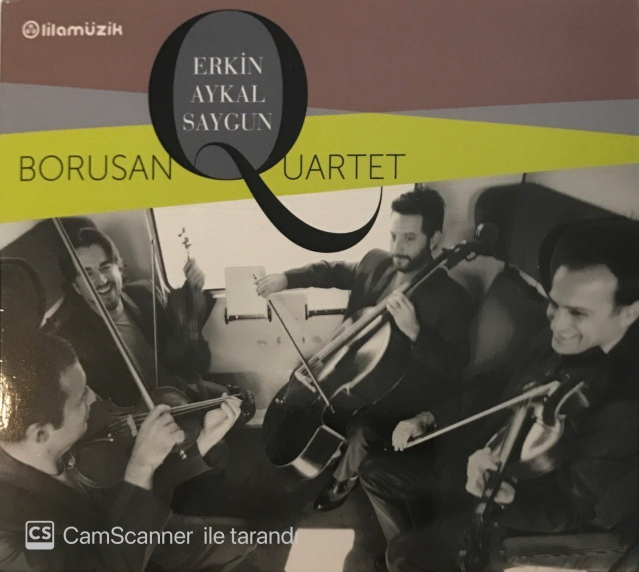 Erkin Aykal Saygun Borusan Quartet CD