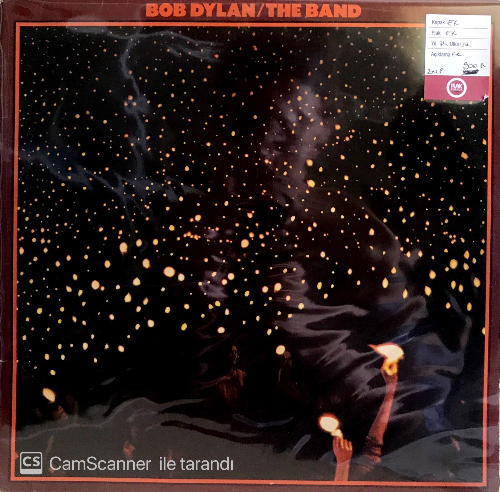 Bob Dylan / The Band Double LP