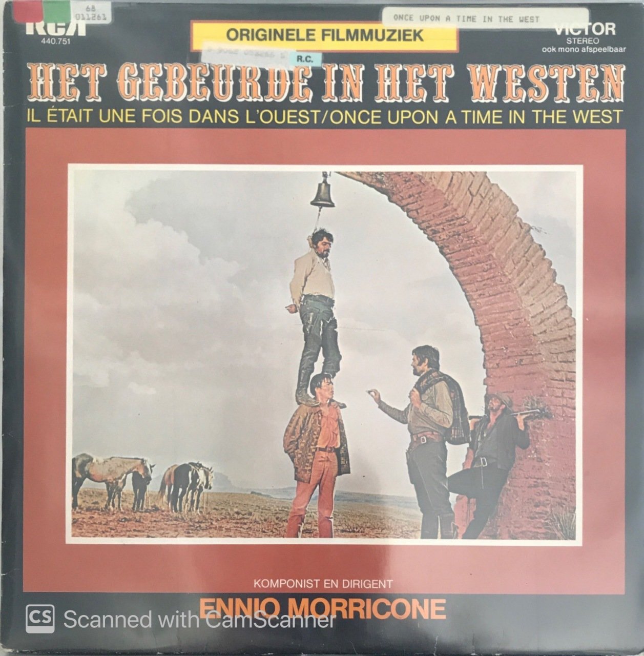 Ennio Morricone Het Gebeurde In Het Westen LP