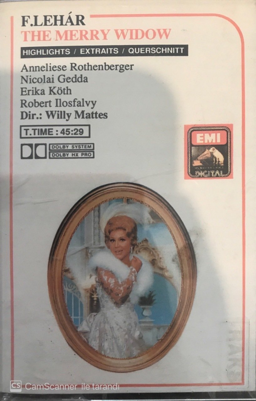 F.Lehar The Merry Widow KASET