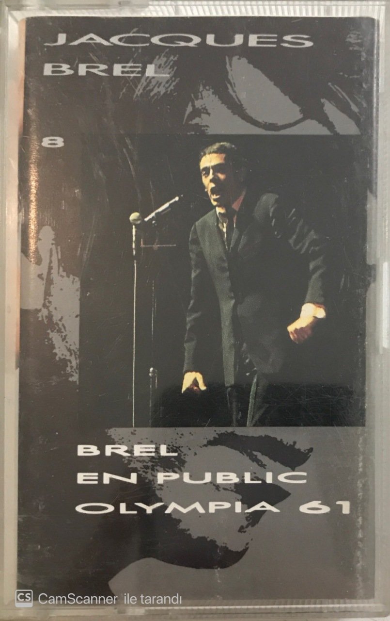 Jacques Brel - Brel En Public Olympia 61 KASET