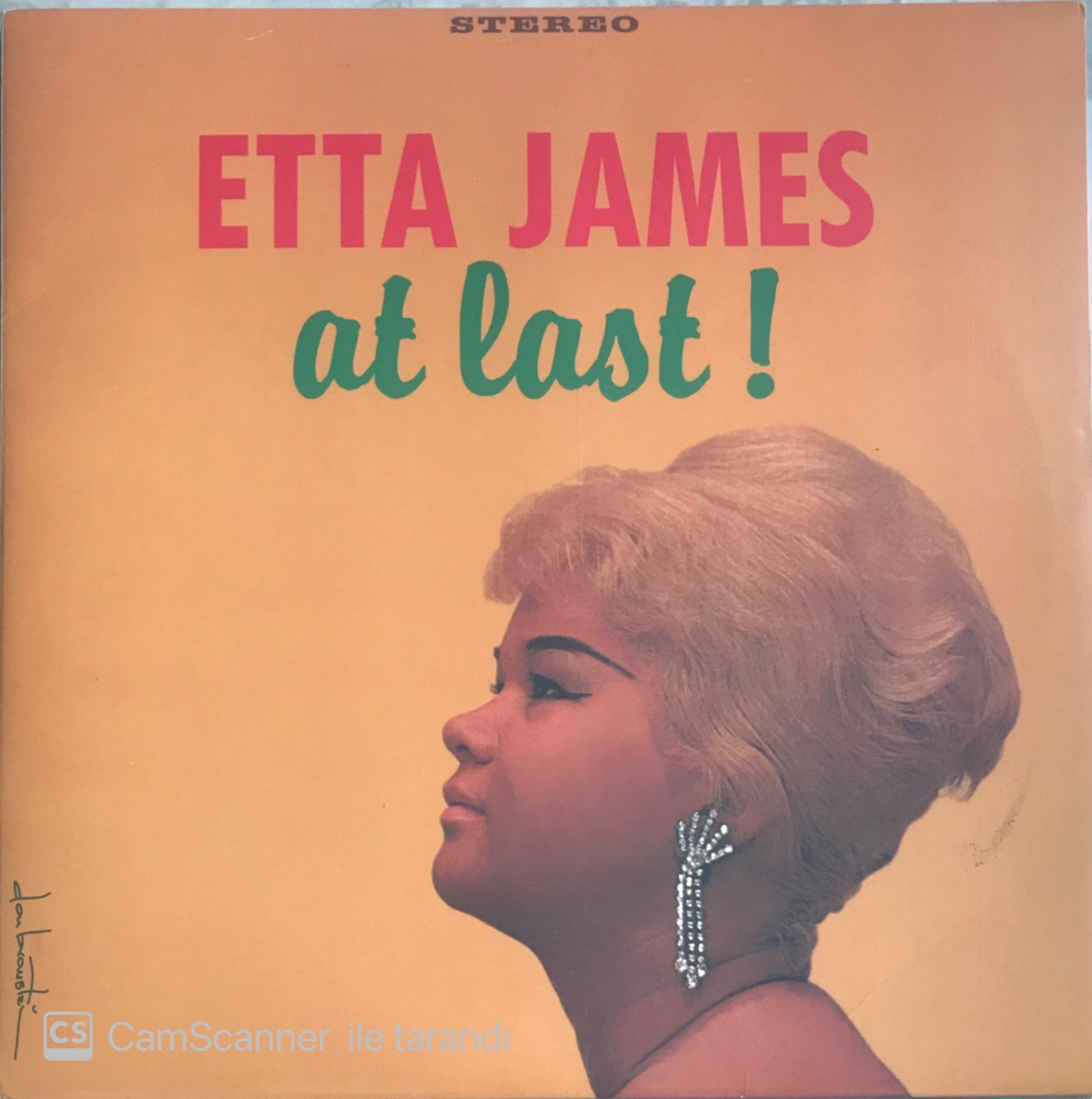 Etta James - At Last LP (Renkli Baskı)