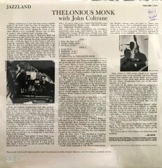 Thelonious Monk with John Coltrane LP