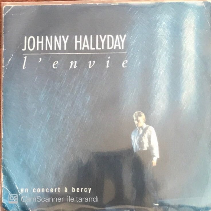 Johnny Hallday L'envie 45lik