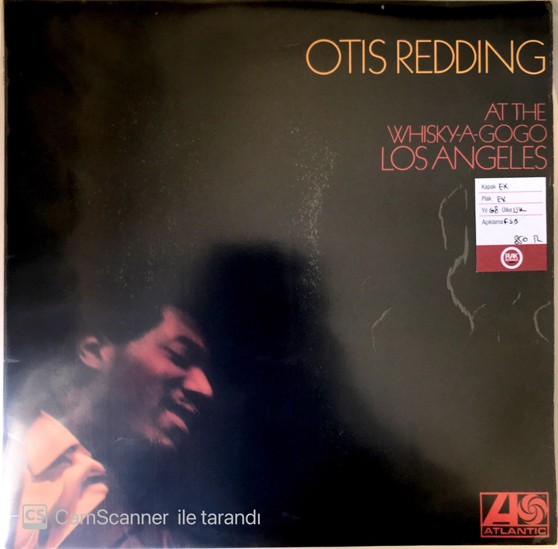 Otis Redding - At The Whisky A Gogo LP