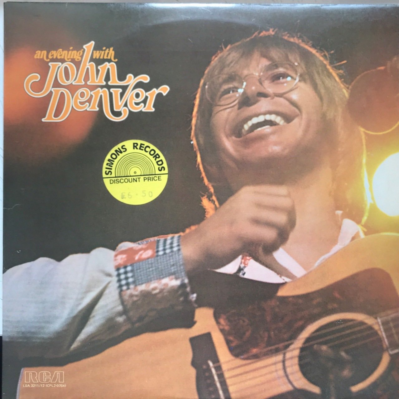 John Denver An Evening With John Denver Çift LP