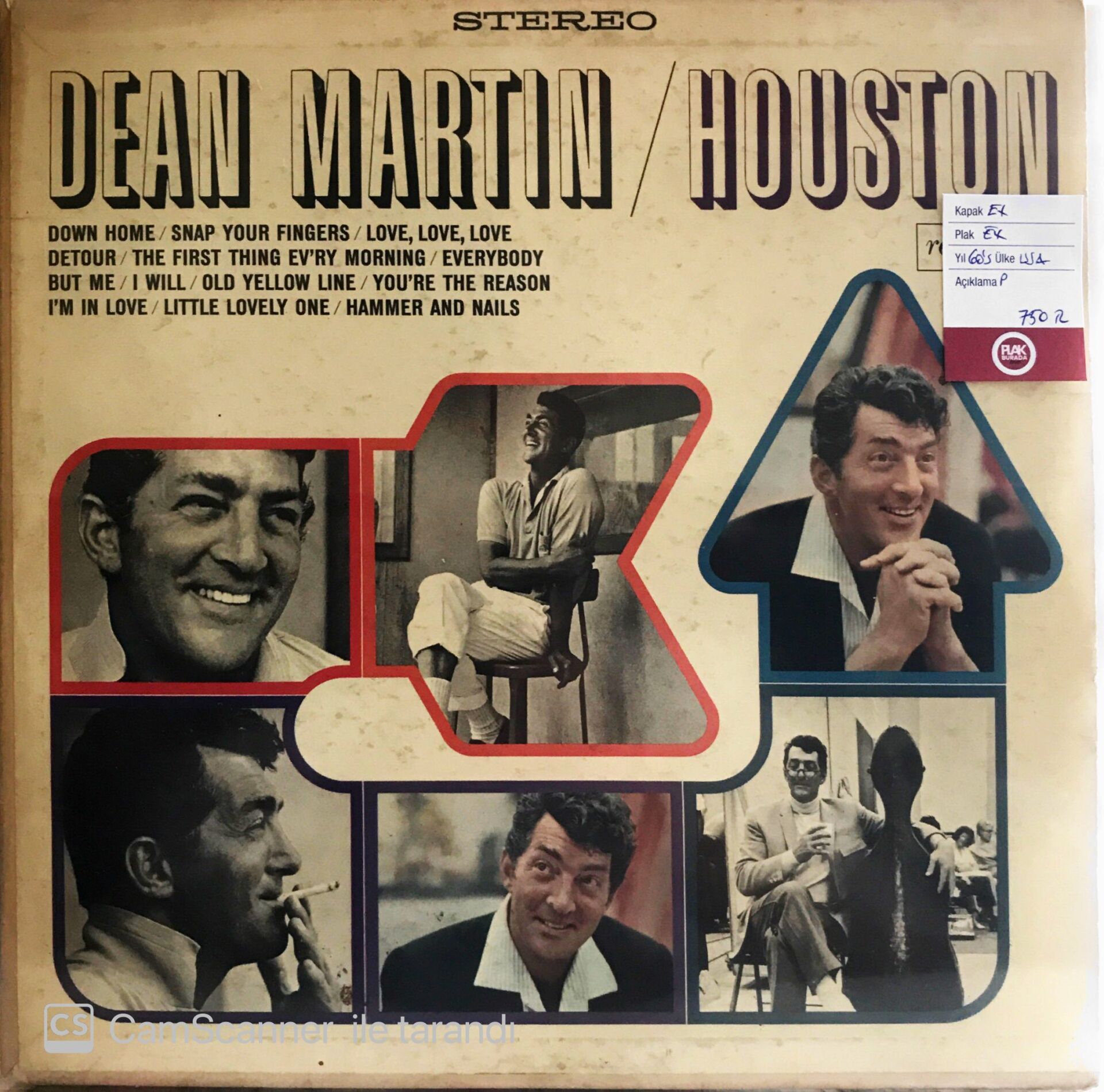 Dean Martin - Houston LP