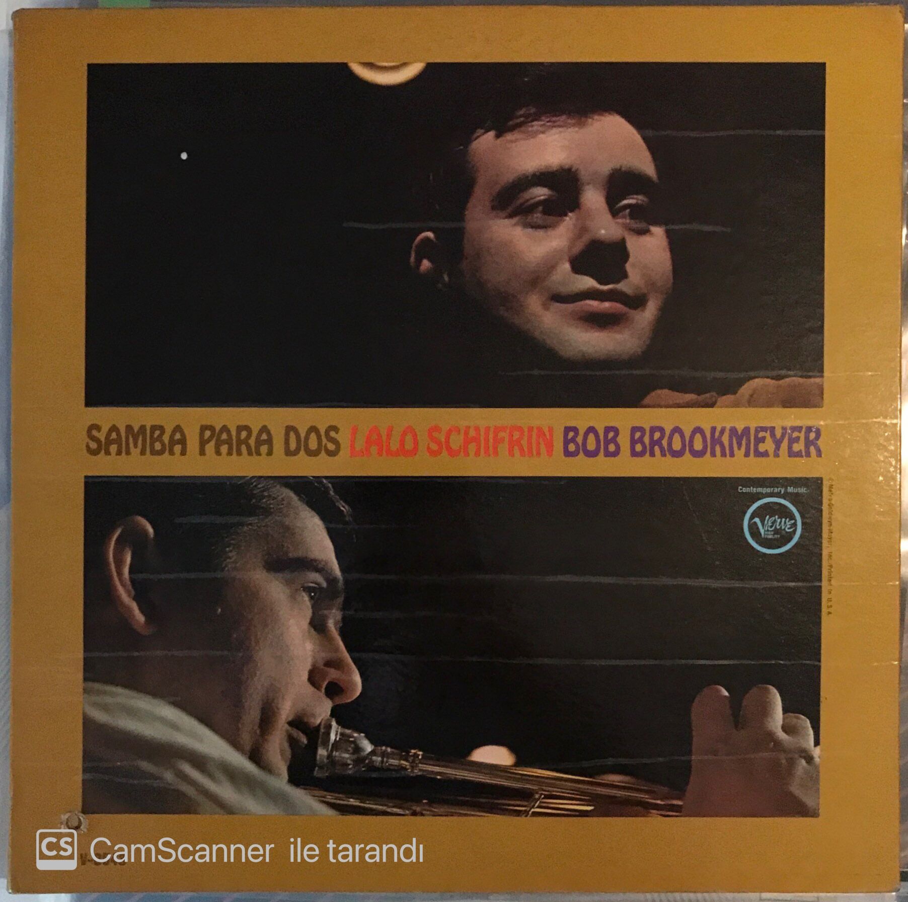 Samba Para Dos - Lalo Schifrin - Bob Brookmeyer LP
