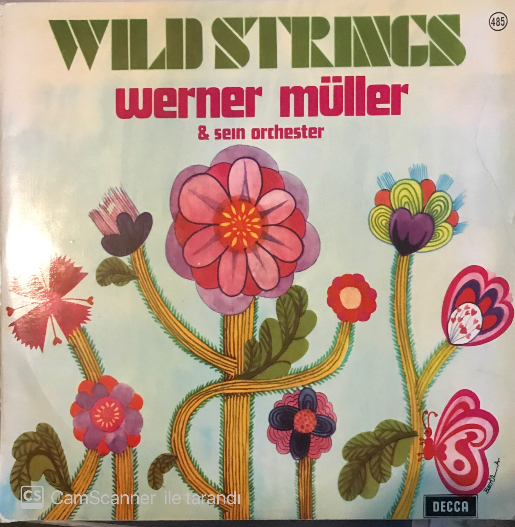 Werner Müller Orchestra Wild Strings LP