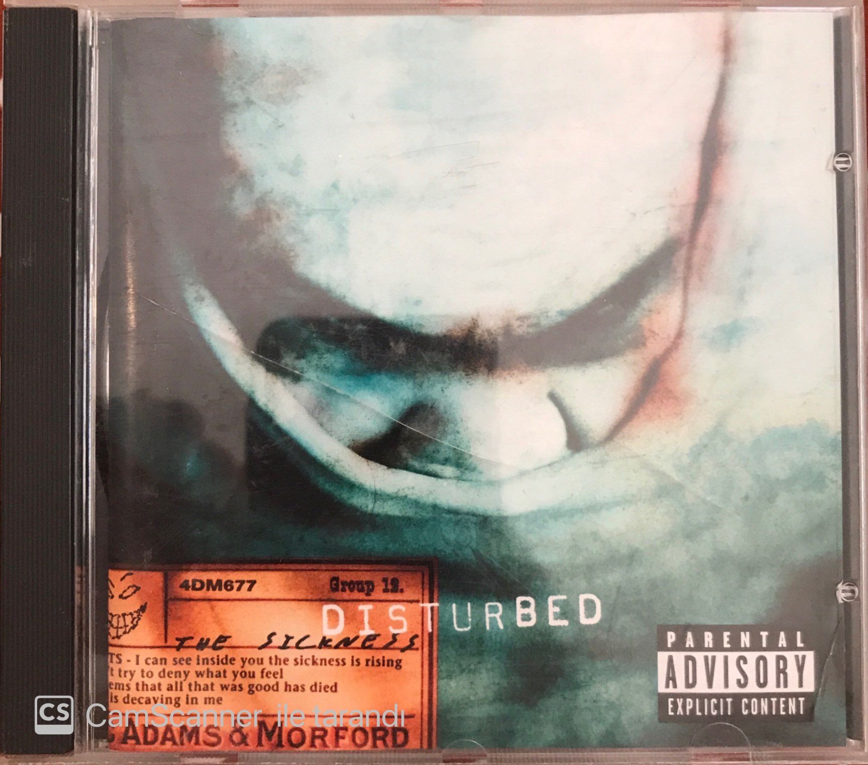 Disturbed - The Sickness CD