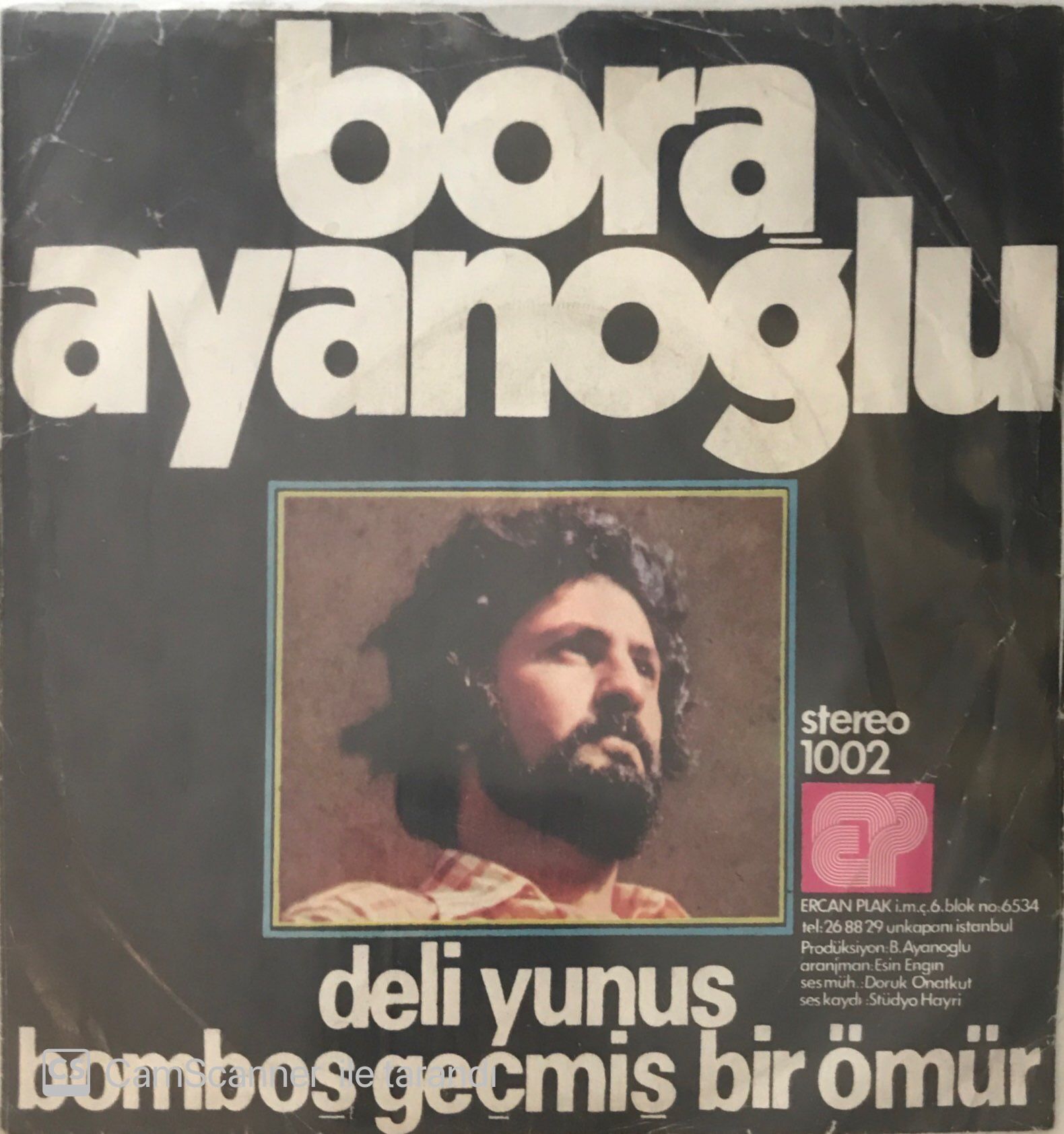 Bora Ayanoğlu Bomboş Geçmiş Bir Ömür 45lik