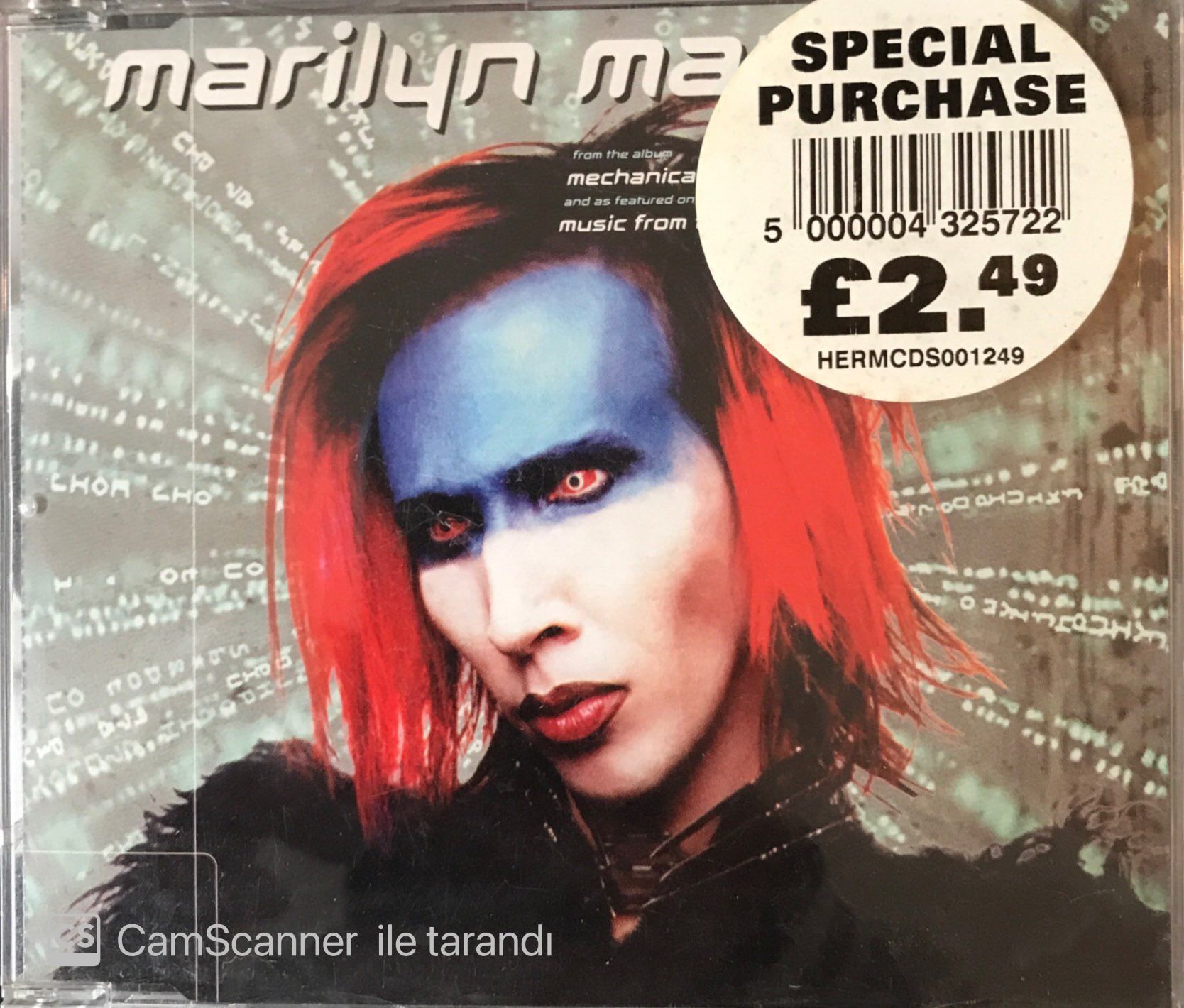 Marilyn Manson - Rock Is Dead CD