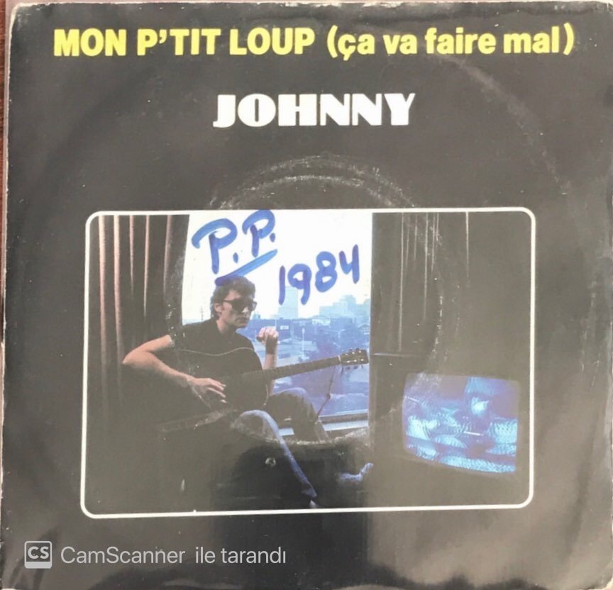 Johnny Hallyday Mon P'tit Loup 45lik