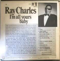 Ray Charles - I'm All Yours Baby LP