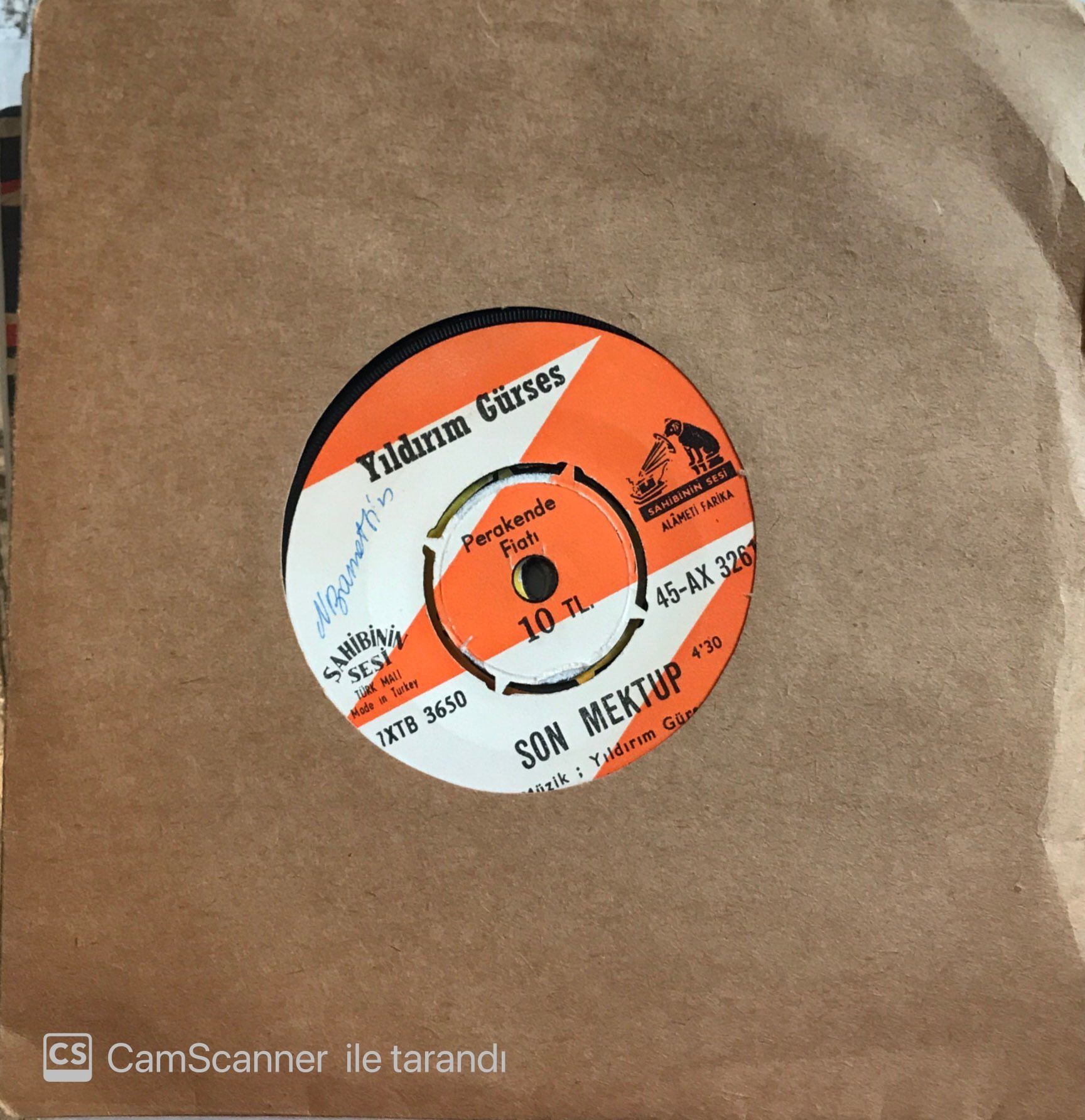 Yıldırım Gürses - Son Mektup 45lik