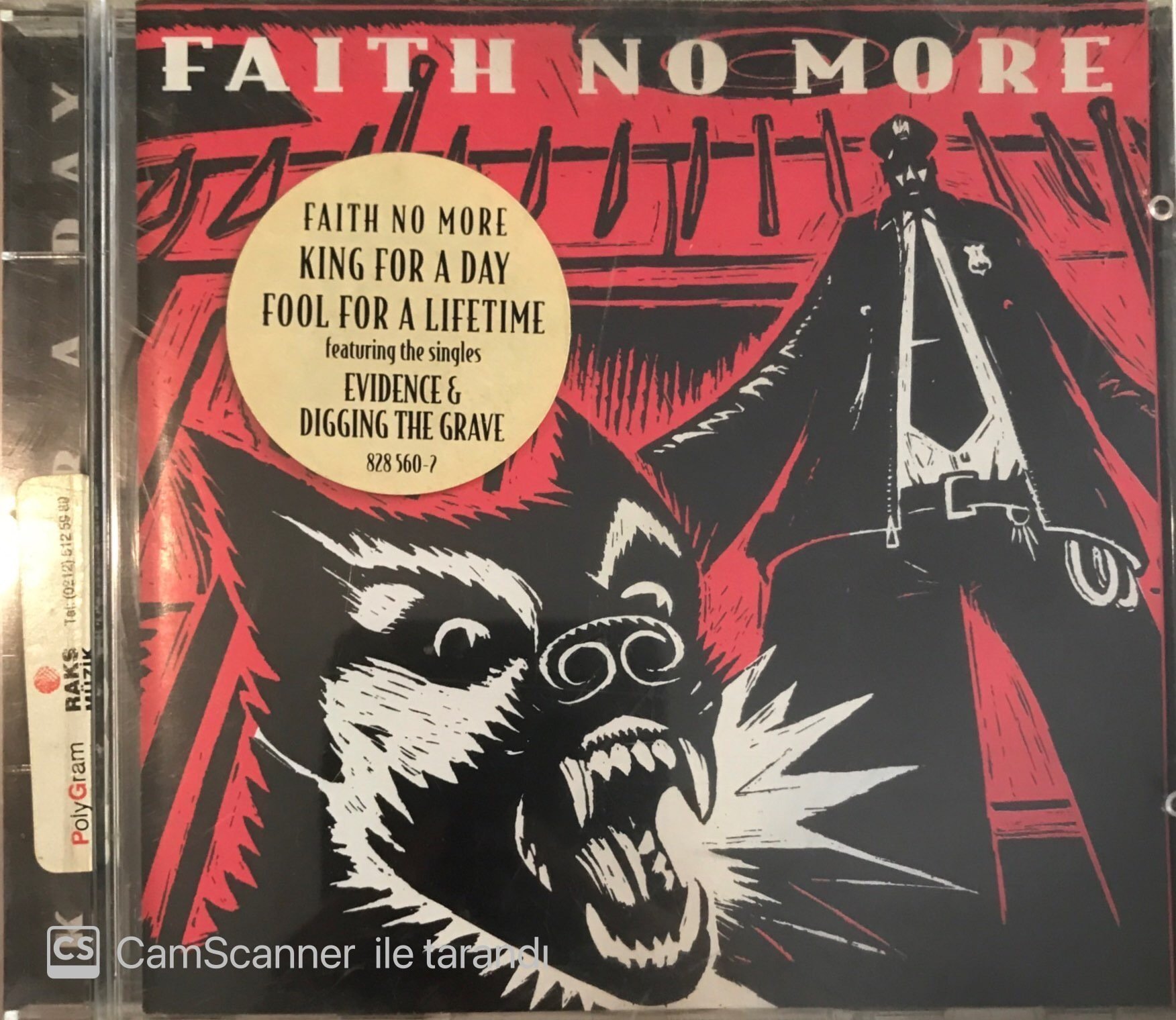 Faith No More King For A Day Fool For A Lifetime CD
