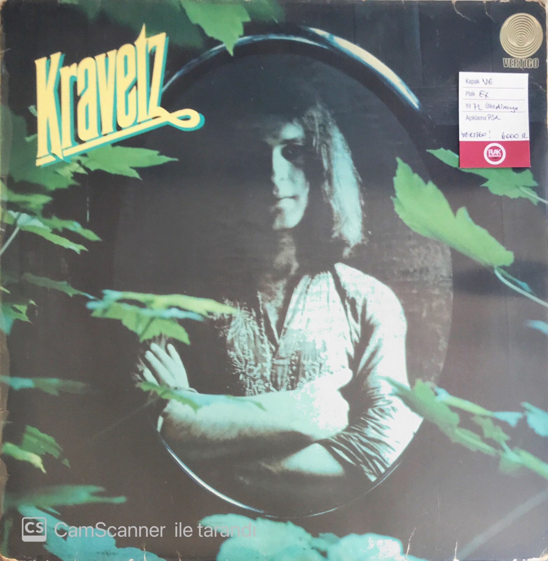 Kravetz (Vertigo Efektli Plak) - LP