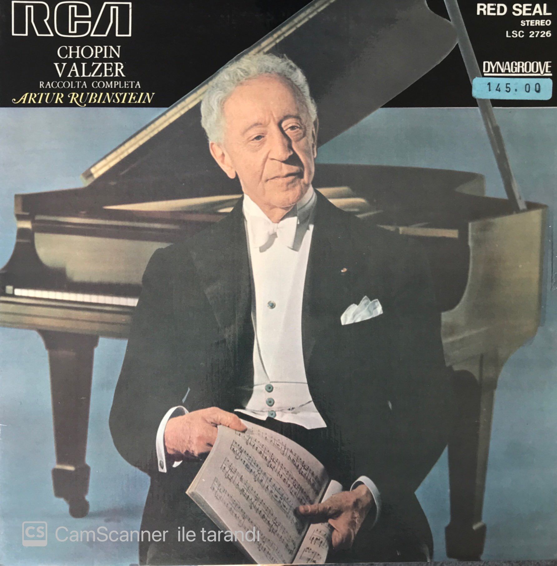 Chopin - Valzer - Rubinstein LP