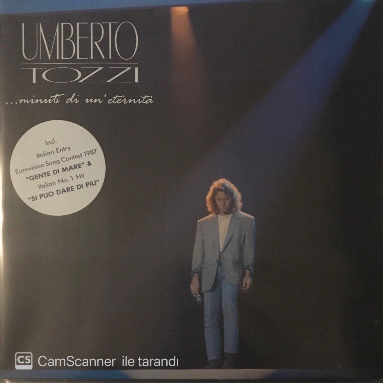 Umberto Tozzi Minuti Di Un' Eternita LP