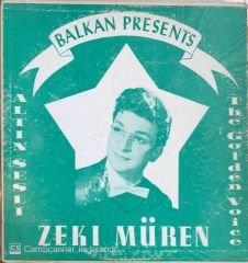 Zeki Müren Songs Of Film 'Streets Of İstanbul' LP