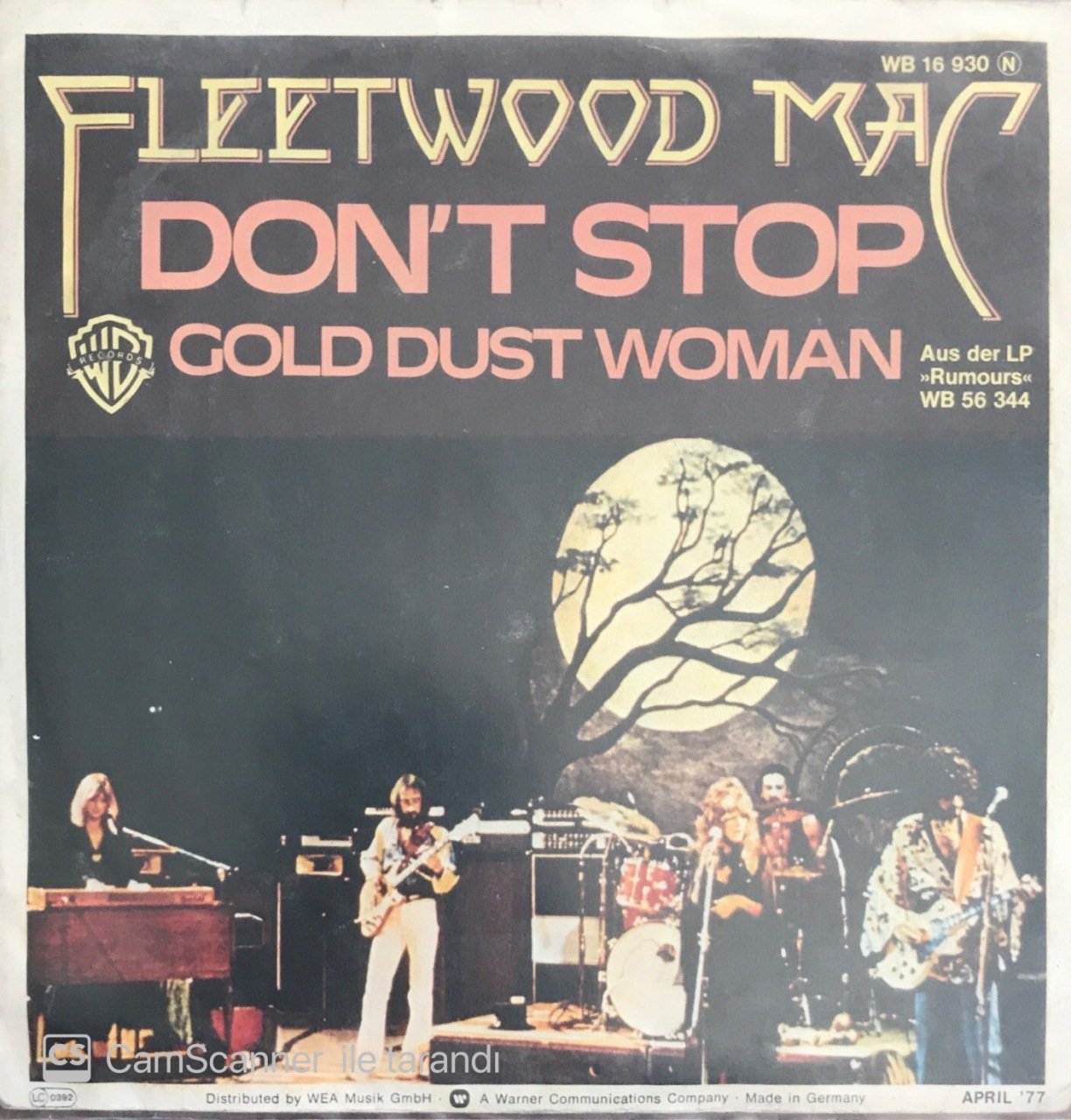 Feetwood Mac Don't Stop 45lik