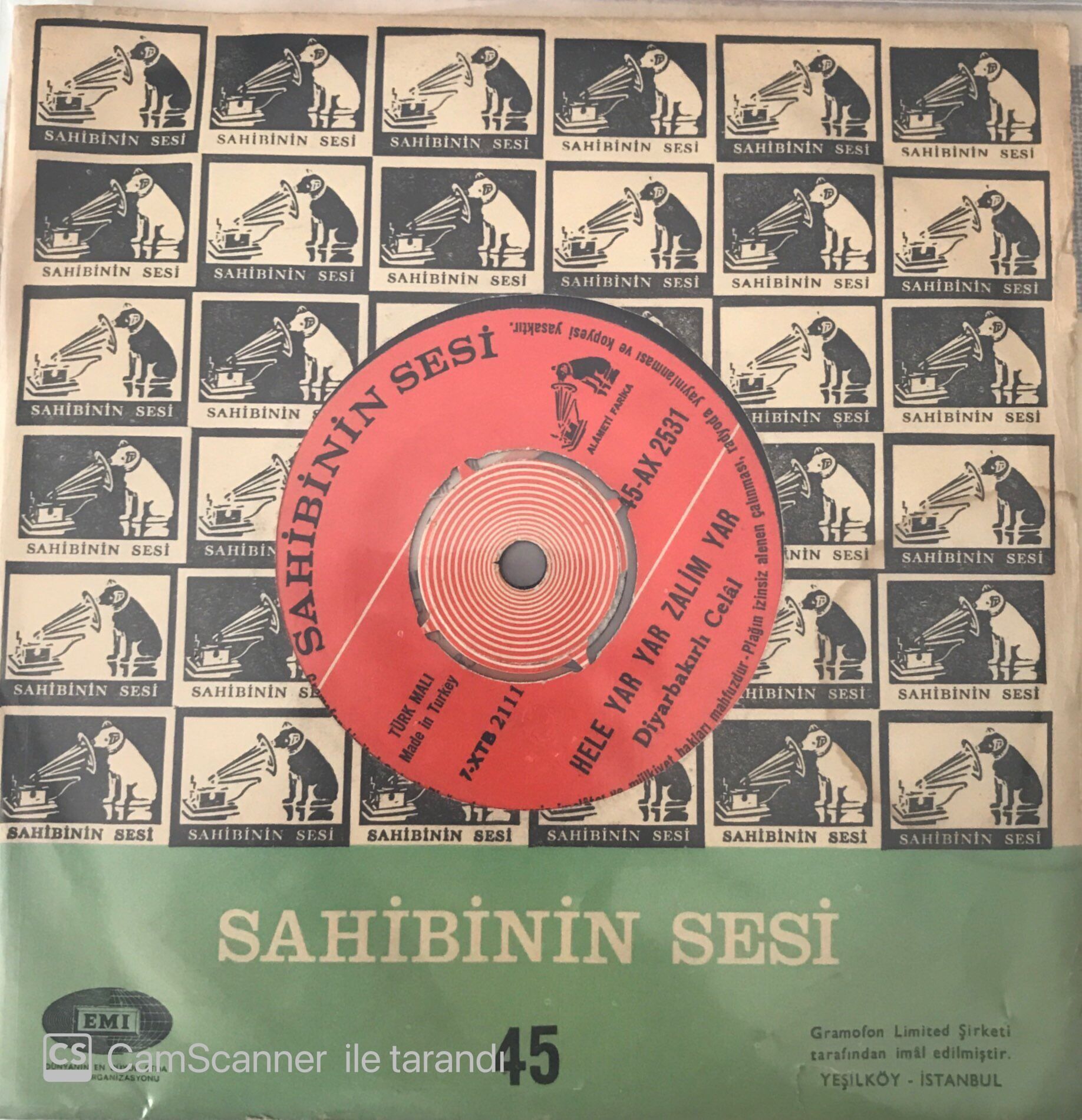 Diyarbakırlı Celal - Hele Yar Yar Zalim Yar 45lik