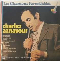 Charles Aznavour Les Chansons Formidables LP
