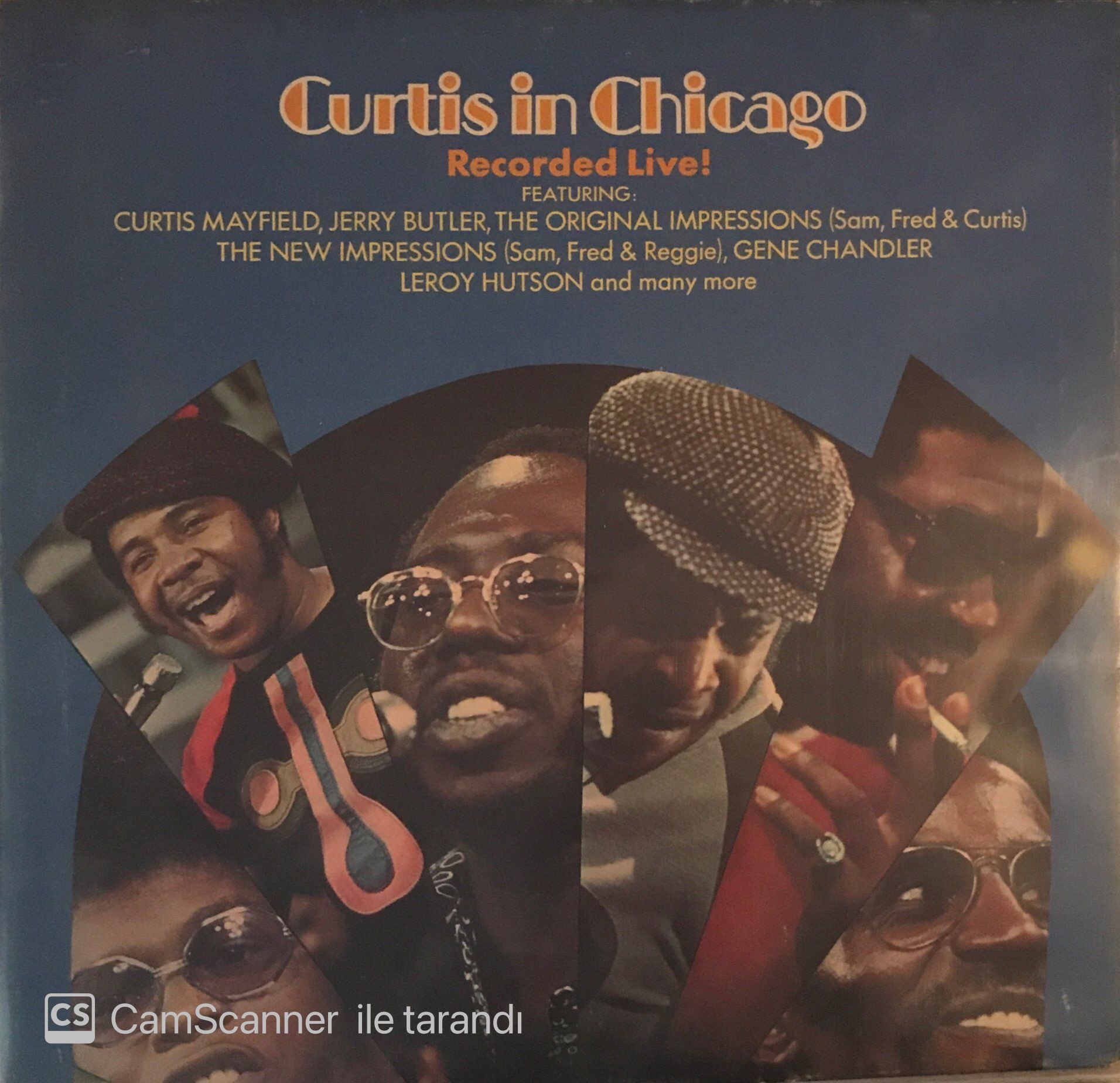 Curtis In Chicago Recorded Live LP