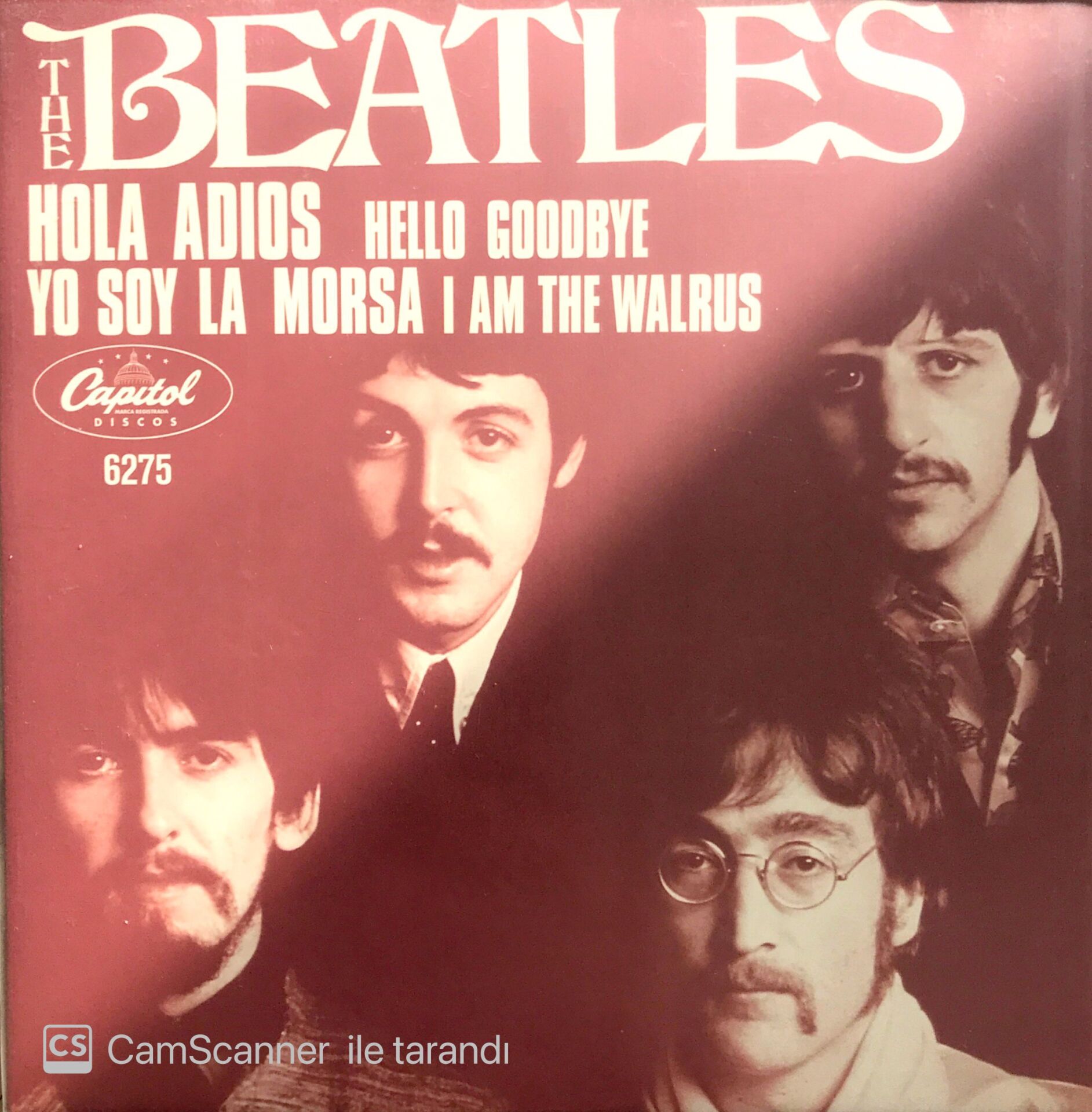 The Beatles / Hello Goodbye 45'lik