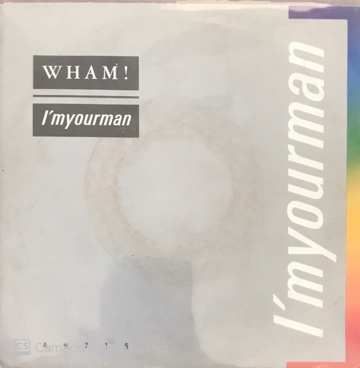 WHAM! I'm Your Man 45lik