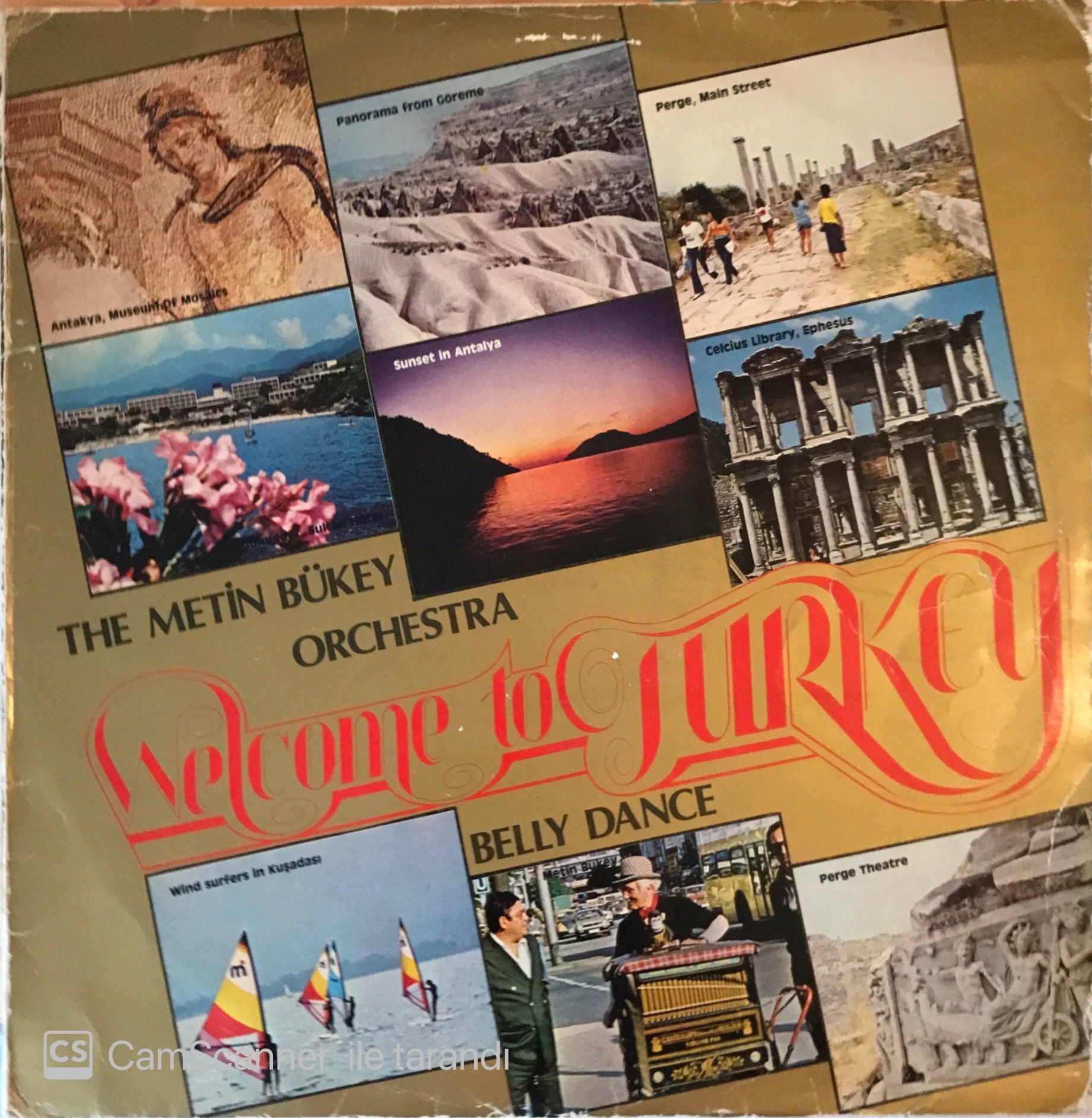 The Metin Bükey Orchestra Welcome To Turkey Belly Dance LP