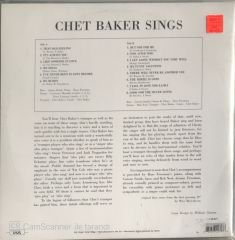 Chet Baker Sings LP
