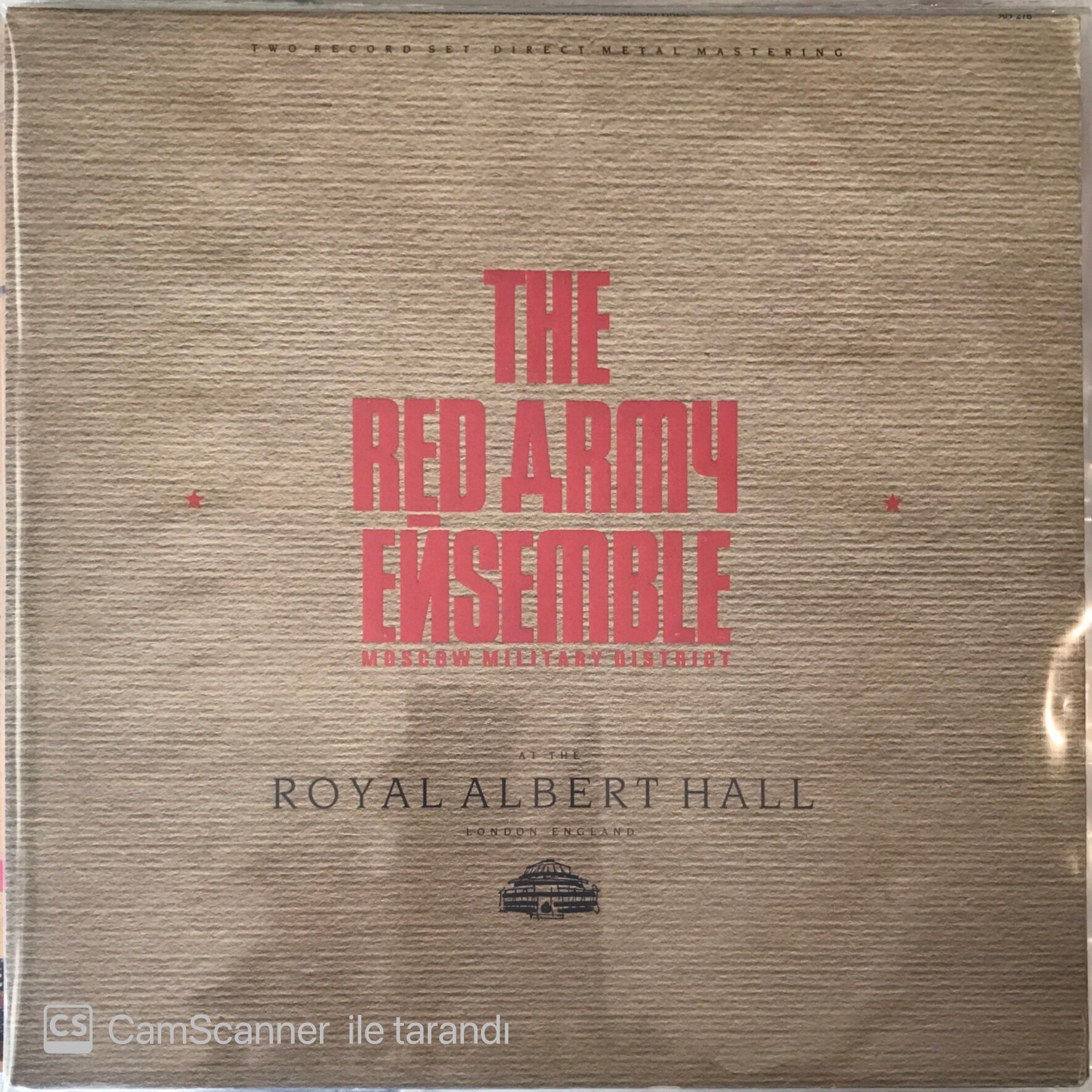 The Red Army Ensemble At The Royal Albert Hall Double LP