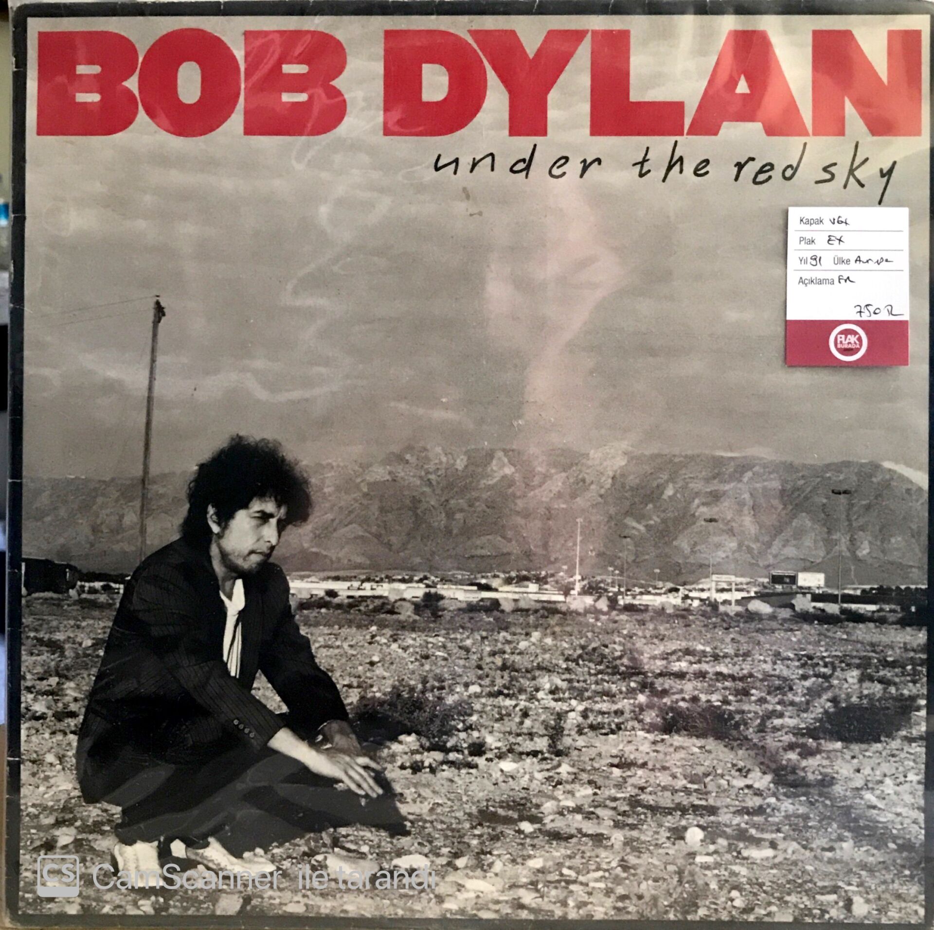 Bob Dylan / Under The Red Sky LP