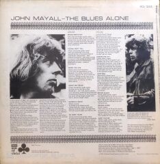 John Mayall The Blues Alone LP