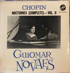 Chopin - Guiomar Novaes Nocturnes (Complete) Vol.II LP