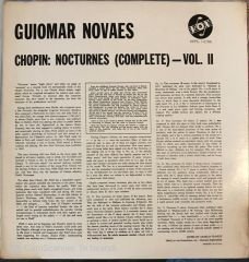 Chopin - Guiomar Novaes Nocturnes (Complete) Vol.II LP