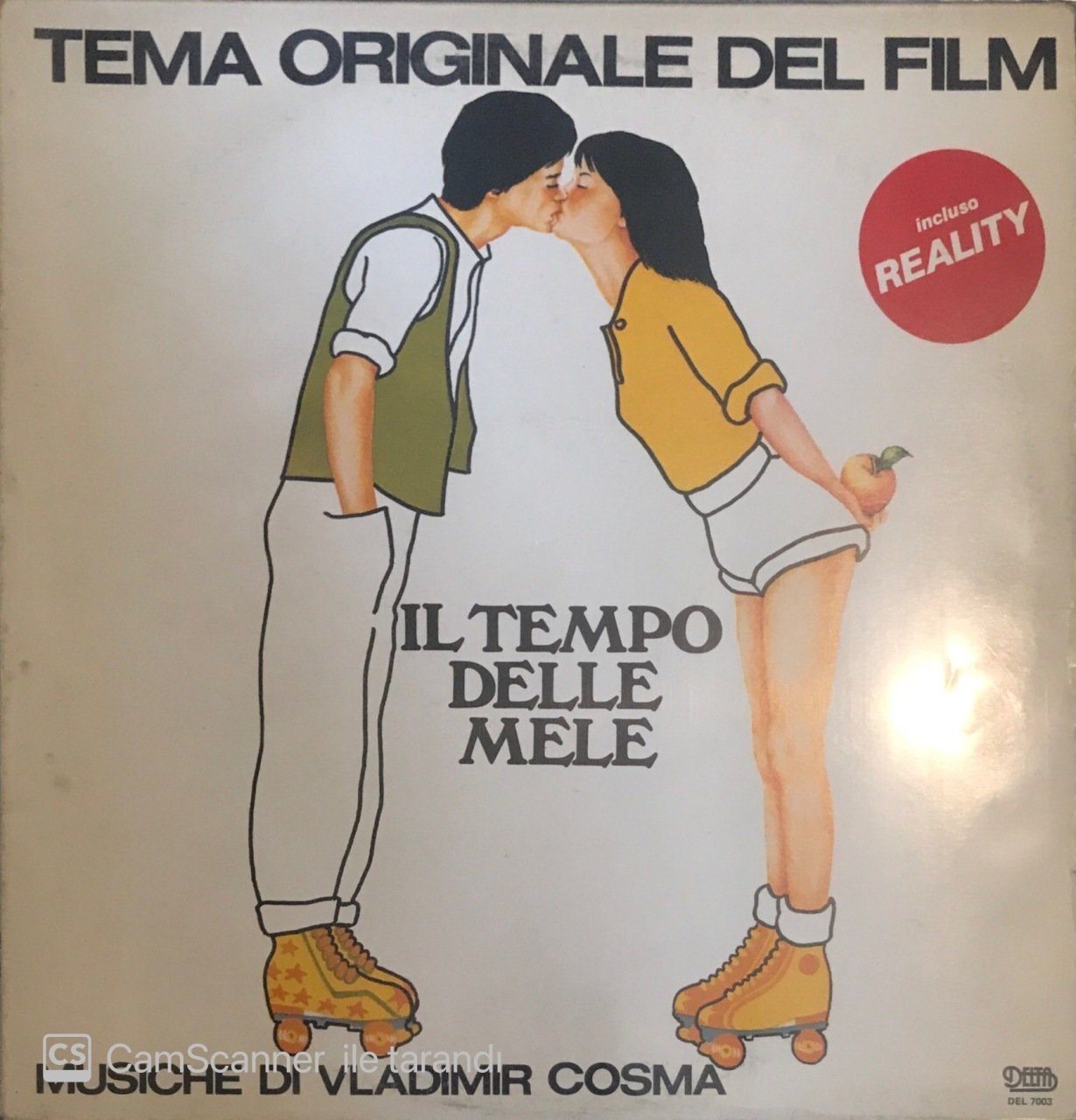 Tema Originale Del Film Il Tempo Delle Mele Musiche Di Vladimir Cosma LP