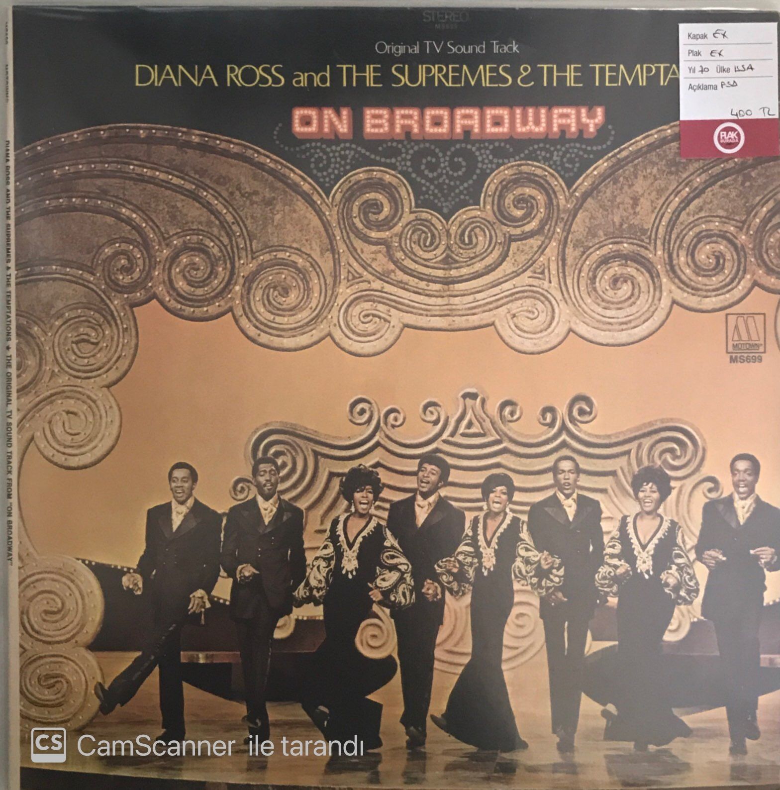 Diana Ross And The Supremes & The Temptations - On Broadway LP
